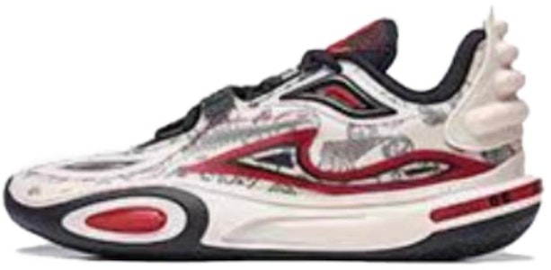 Li-Ning Wade All City 11 V2 'Beige Hitam Merah' ABPT051-1 Lookbook Li-Ning Wade All City 11 V2 'Beige Hitam Merah' ABPT051-1
