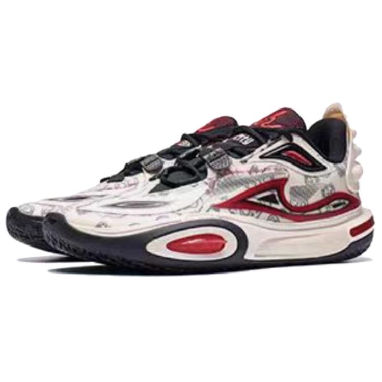 Purchase Li-Ning Wade All City 11 V2 'Beige Negro Rojo' ABPT051-1