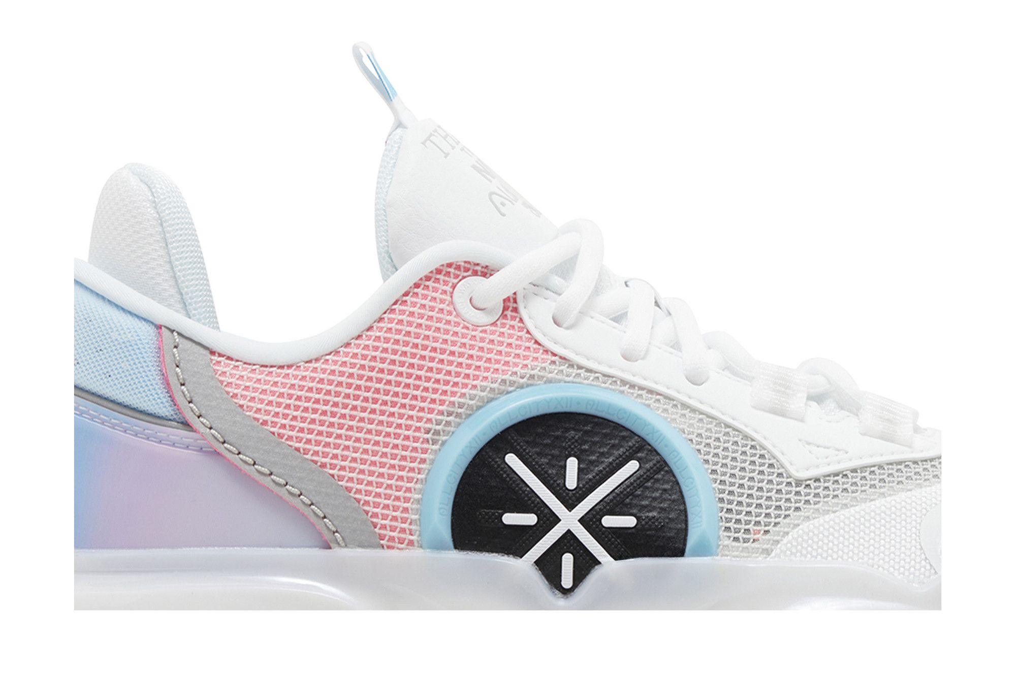 Lookbook Li-Ning Wade All City 12 'Putih Biru Pink' Sneakers ABAU015-1