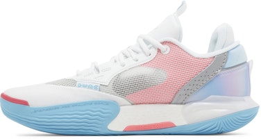 李宁 WADE ALLCITY 12 百搭舒適簡約 減震耐磨 低幫 籃球鞋 男款 藍粉色 Lookbook 李宁 WADE ALLCITY 12 百搭舒適簡約 減震耐磨 低幫 籃球鞋 男款 藍粉色