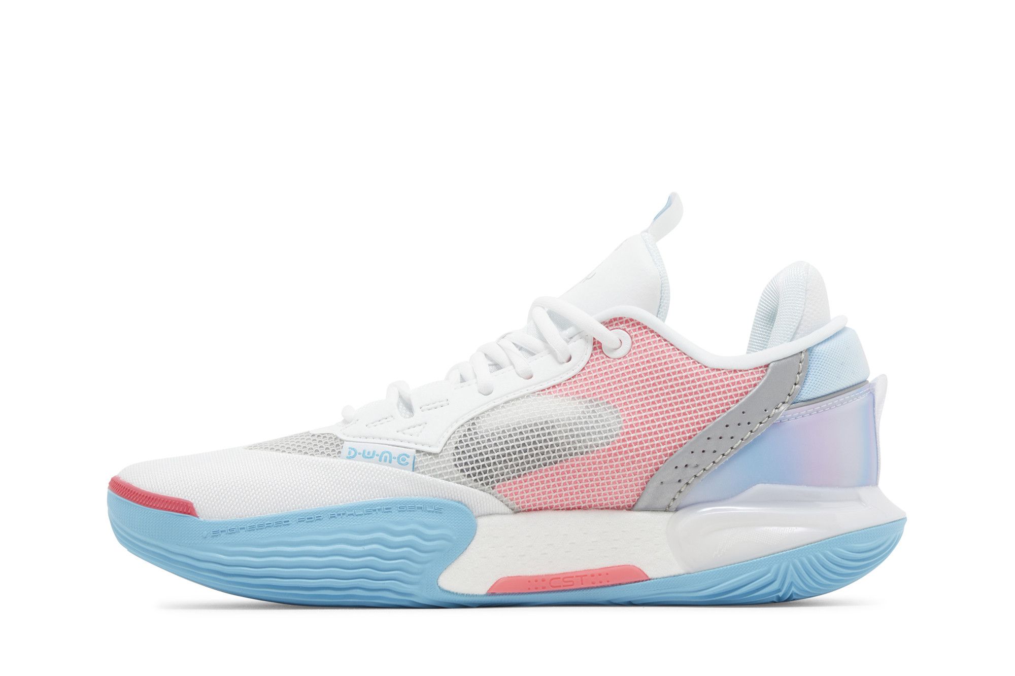 Shop Li-Ning Wade All City 12 'Putih Biru Pink' Sneakers ABAU015-1
