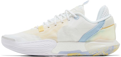 LiNing李寧 全城12 䨻技術 輕量回彈 穩定支撐 減震耐磨透氣防滑 低幫 籃球鞋 男款 標準白 Lookbook LiNing李寧 全城12 䨻技術 輕量回彈 穩定支撐 減震耐磨透氣防滑 低幫 籃球鞋 男款 標準白