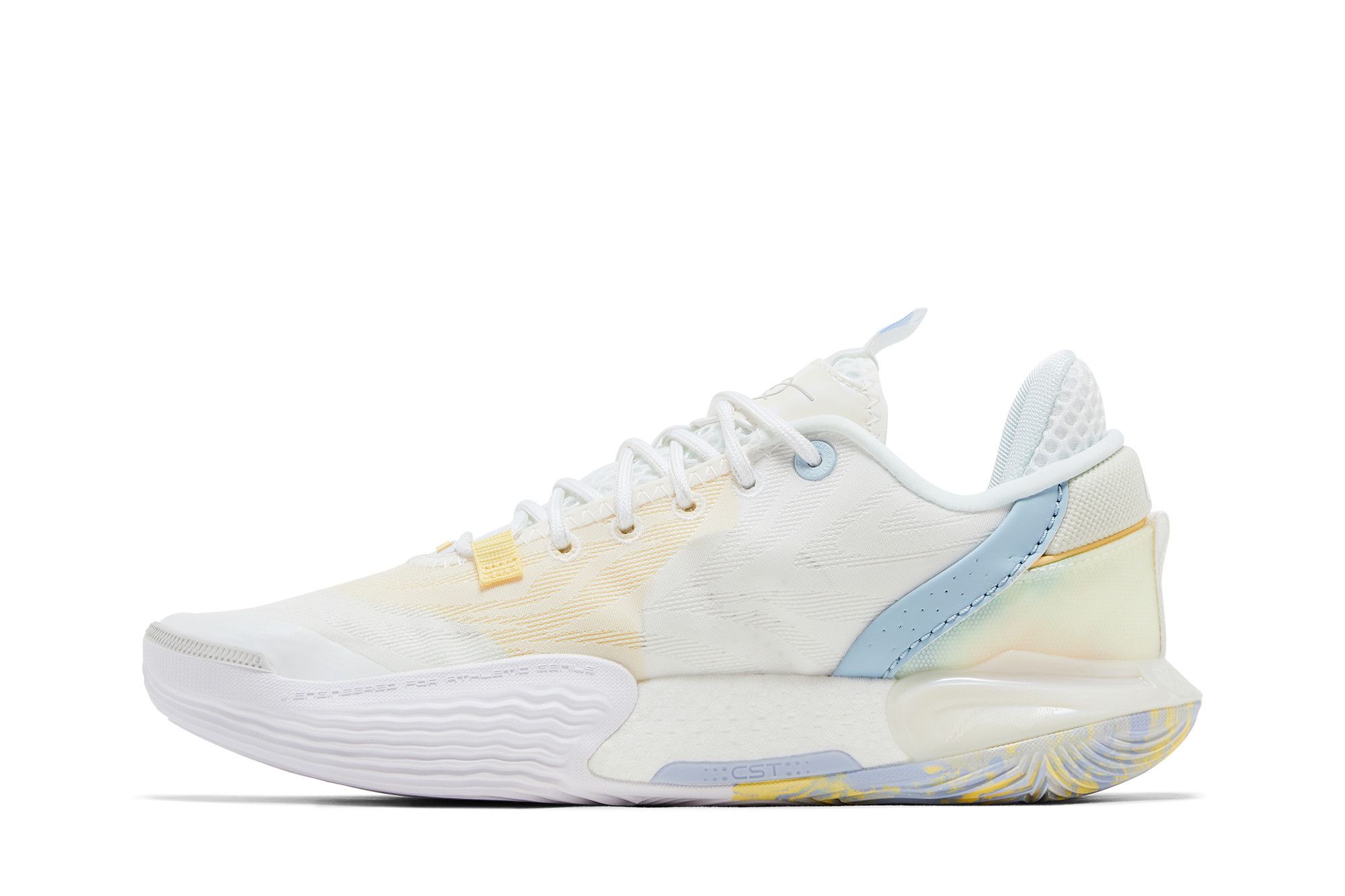 Shop Li-Ning Wade All City 12 'Putih Kuning Biru' ABAU023-2