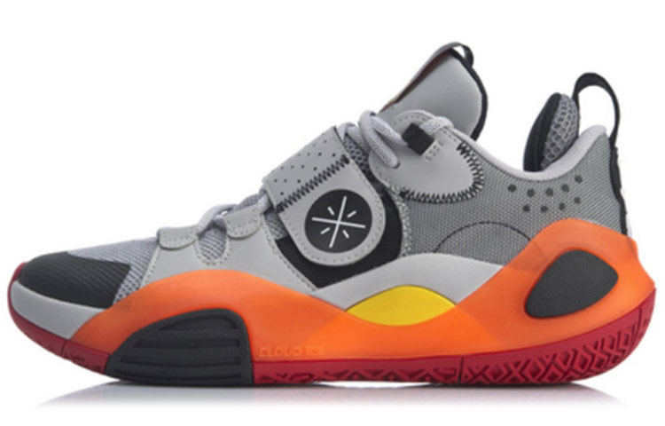 Li-Ning Wade All City 8 'Gray Orange' ABPQ005-3