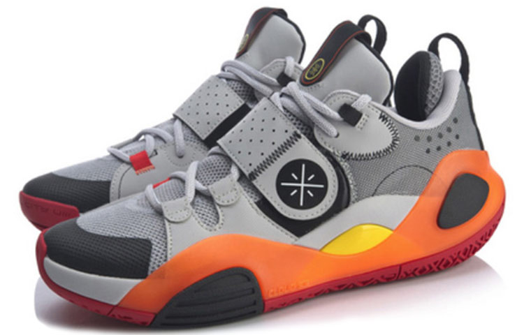 Lookbook 李宁 韦德 䨻 全城8 '灰橙配色' ABPQ005-3