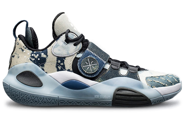 Order 리닝 웨이드 올 시티 8 '화이트 블랙' 농구화 ABPQ005-10