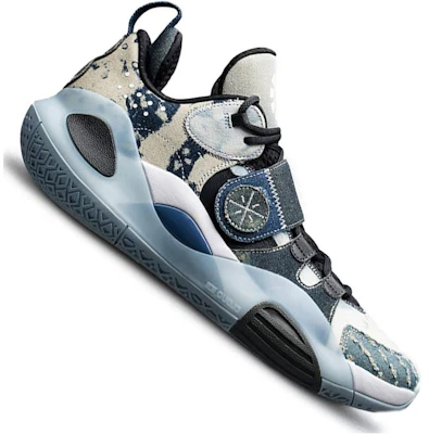 LiNing李寧 全城8 減震防滑耐磨 低幫 籃球鞋 男款 白藍 Lookbook LiNing李寧 全城8 減震防滑耐磨 低幫 籃球鞋 男款 白藍