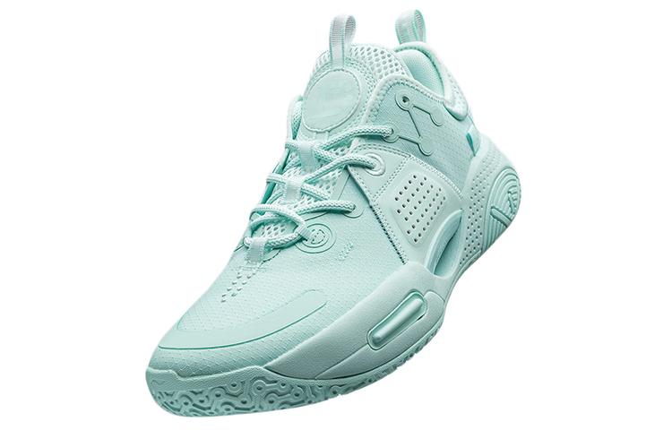 Lookbook LiNing李寧 全城9 V1.5 冷血 回彈減震 中筒 實戰籃球鞋 男款 綠色