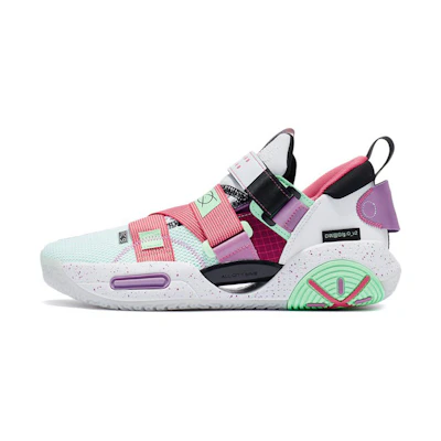 Li-Ning Wade All City 9 V2 'White Canna Red'