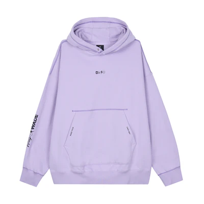 Li-Ning Wade Christmas Series Purple Loose Fit Hoodie Pullover AWDU651-2