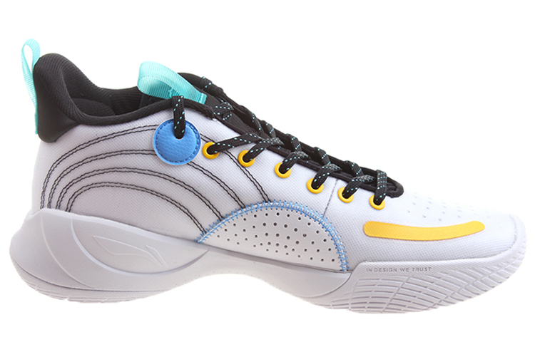 Order 리닝 웨이드 클라우드 '스탠다드 화이트 블루 옐로우' ABPS005-1