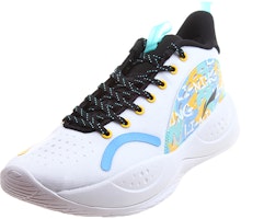 Li-Ning Wade Cloud 'Putih Biru Kuning Standar' ABPS005-1 Lookbook Li-Ning Wade Cloud 'Putih Biru Kuning Standar' ABPS005-1