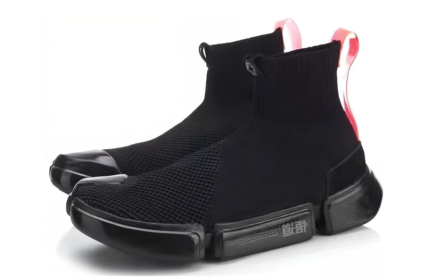 Lookbook 李寧LiNing 悟道2 巴黎時裝週 X 星際 聯名 黑武士 高幫 板鞋 男款 黑色