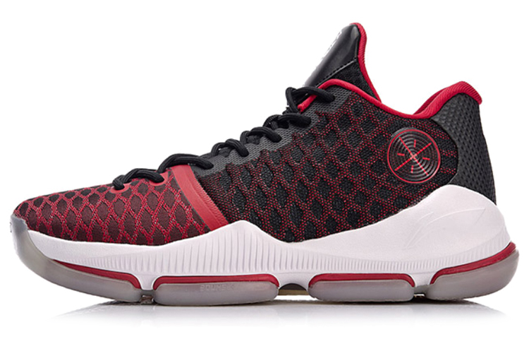 Buy 李寧 ウェイド Fission 3 "赤黒" ABAN011-1