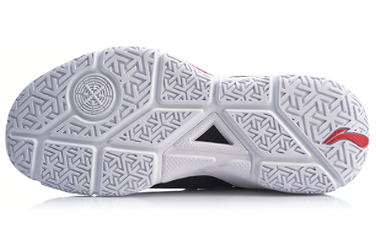 Shop 李寧 ウェイド Fission 5 「黒赤」 ABAP027-2