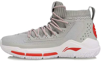 Li-Ning Wade Fission 5 Mid 'Grey Red' ABAP027-3 Li-Ning Wade Fission 5 Mid 'Grey Red' ABAP027-3