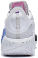 LiNing李寧 裂變8 防滑耐磨減震 低筒 籃球鞋 男款 白藍紫粉 Details for LiNing李寧 裂變8 防滑耐磨減震 低筒 籃球鞋 男款 白藍紫粉