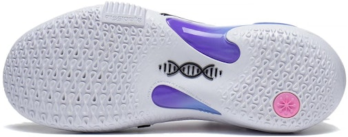 LiNing李寧 裂變8 防滑耐磨減震 低筒 籃球鞋 男款 白藍紫粉 Sizing LiNing李寧 裂變8 防滑耐磨減震 低筒 籃球鞋 男款 白藍紫粉