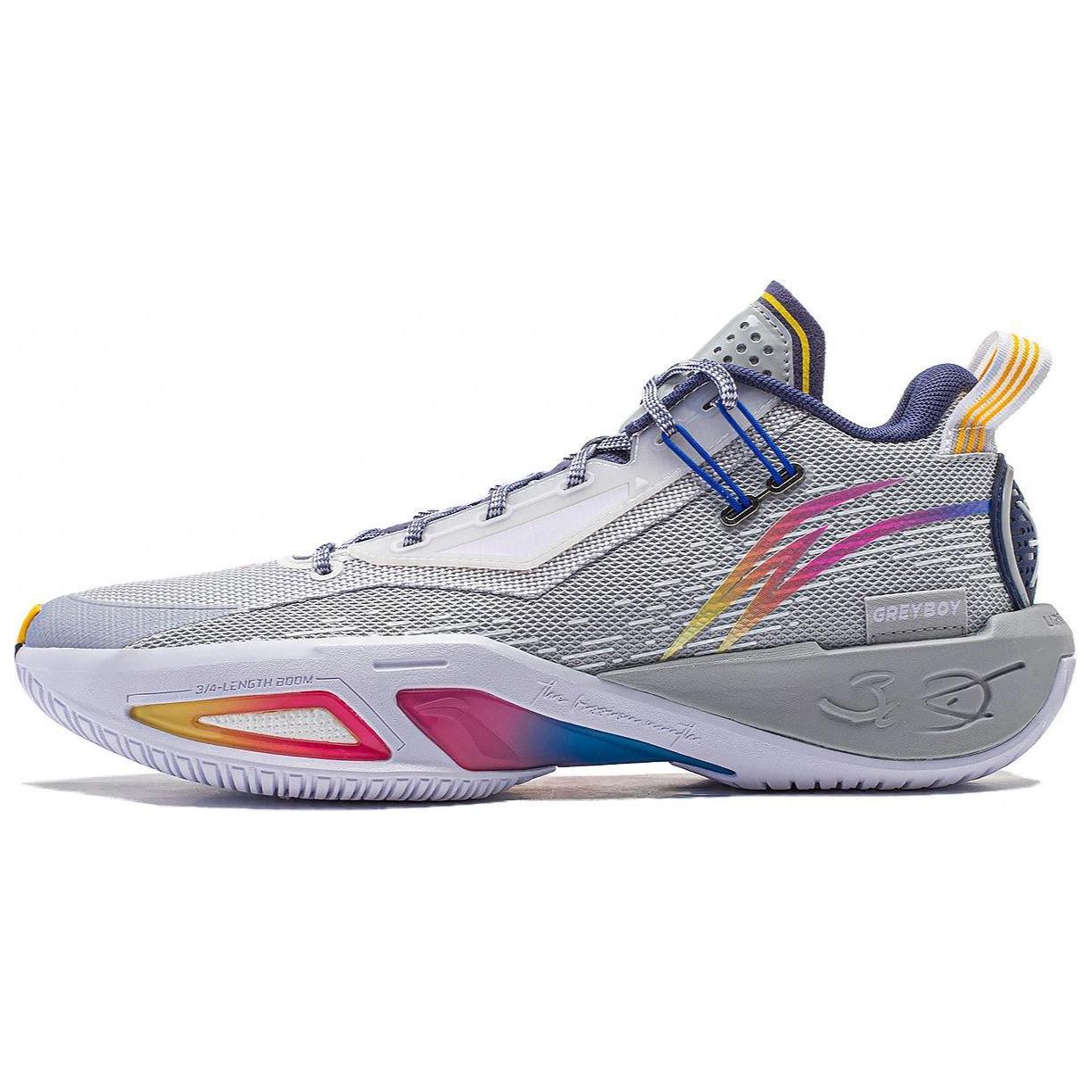 Li-Ning Wade Fission 9 'Grey Multi-Color' ABPU003-7