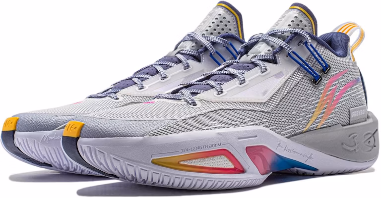 Li-Ning Wade Fission 9 'Grey Multi-Color' ABPU003-7 Lookbook Li-Ning Wade Fission 9 'Grey Multi-Color' ABPU003-7