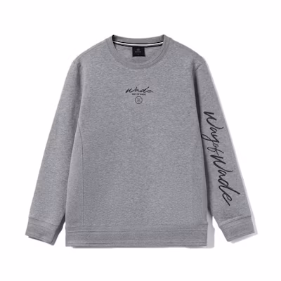 Li-Ning Wade Series Alphabet Print Pullover Hoodie Men’s Shark Grey AWDR397-2