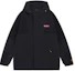 Order Li-Ning Wade Series Black Hooded Windbreaker Jacket with Logo for Men AFDT085-6