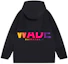 Lookbook Li-Ning Wade Series Black Hooded Windbreaker Jacket with Logo for Men AFDT085-6