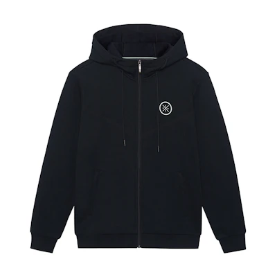 Li-Ning Wade Series Black Hoodie Jacket Fleece Athletic Sweatshirt AWDSH87-1