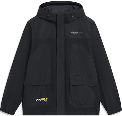 Li-Ning Wade Series Black Water-Resistant Fleece Hoodie Jacket AFDT693-1 Order Li-Ning Wade Series Black Water-Resistant Fleece Hoodie Jacket AFDT693-1