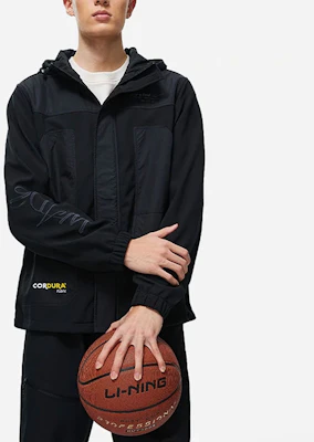 Li-Ning Wade Series Black Water-Resistant Fleece Hoodie Jacket AFDT693-1 Shop Li-Ning Wade Series Black Water-Resistant Fleece Hoodie Jacket AFDT693-1