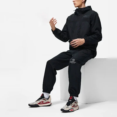 Li-Ning Wade Series Black Water-Resistant Fleece Hoodie Jacket AFDT693-1 Sizing Li-Ning Wade Series Black Water-Resistant Fleece Hoodie Jacket AFDT693-1