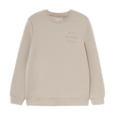Li-Ning Wade Series Brown Printed Pullover Long Sleeve Sweatshirt AWDS189-5