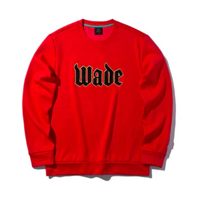 Li-Ning Wade Series Casual Sports Pullover Hoodie Vermilion Red AWDPB03-2
