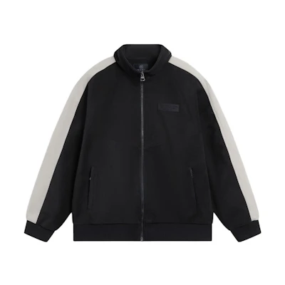 Li-Ning Wade Series Colorblock Knitted Jacket Black/Grey Mix AFDT691-4