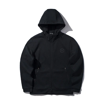 Li-Ning Wade Series Fleece Hoodie Jacket Winter Standard Black AWDP585-1