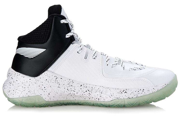 Order 李寧 队尚3.5 減震防滑耐磨 高筒 籃球鞋 灰白