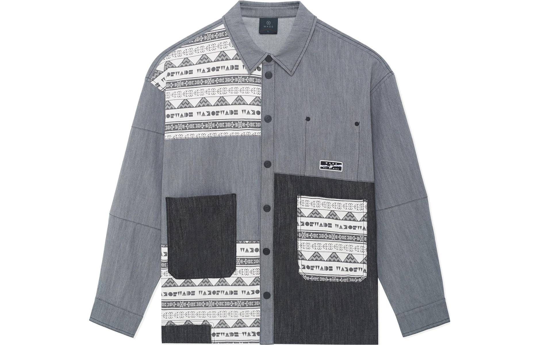 Li-Ning Wade Series Grey Button-Up Casual Jacket with Lapel Design AFDS781-1