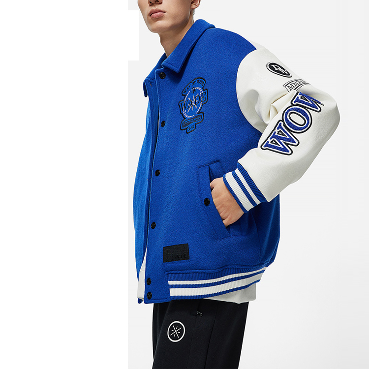 Details for Chaqueta Polo de Manga Larga con Letras para Hombre Li-Ning Wade Series. AJMU003-2