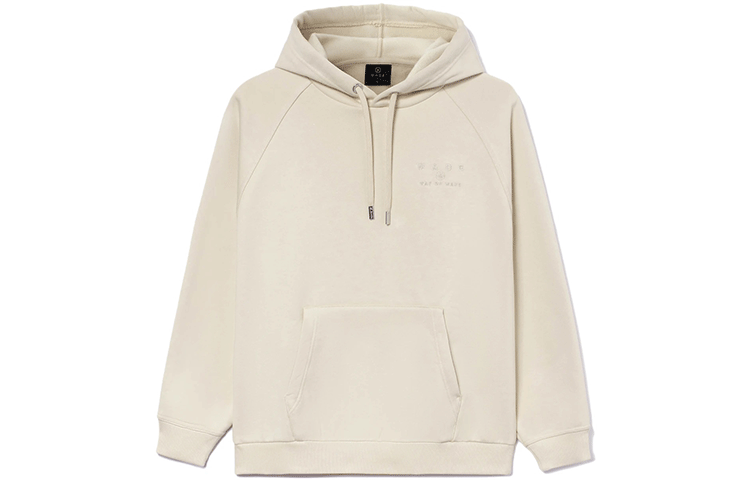 Li-Ning Wade Series Logo Fleece Hoodie Winter Unisex Loose Fit - Mist Khaki AWDR799-5