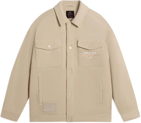 Li-Ning Wade Series Logo Patch Polo Collar Jacket Off-White AJMS065-3 Buy Li-Ning Wade Series Logo Patch Polo Collar Jacket Off-White AJMS065-3