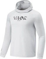 Li-Ning Wade Series Logo Print Fleece Pullover Hoodie Warm Slim Fit AWDT917-2 Li-Ning Wade Series Logo Print Fleece Pullover Hoodie Warm Slim Fit AWDT917-2