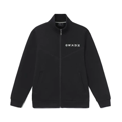 Li-Ning Wade Series Logo Print High Collar Casual Jacket Black AWDR847-1