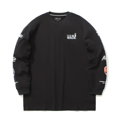 Li-Ning Wade Series Printed Pullover Hoodie Black () AHSR497-1