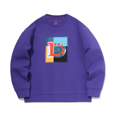 Li-Ning Wade Series Printed Purple Pullover Hoodie () AWDQA89-2