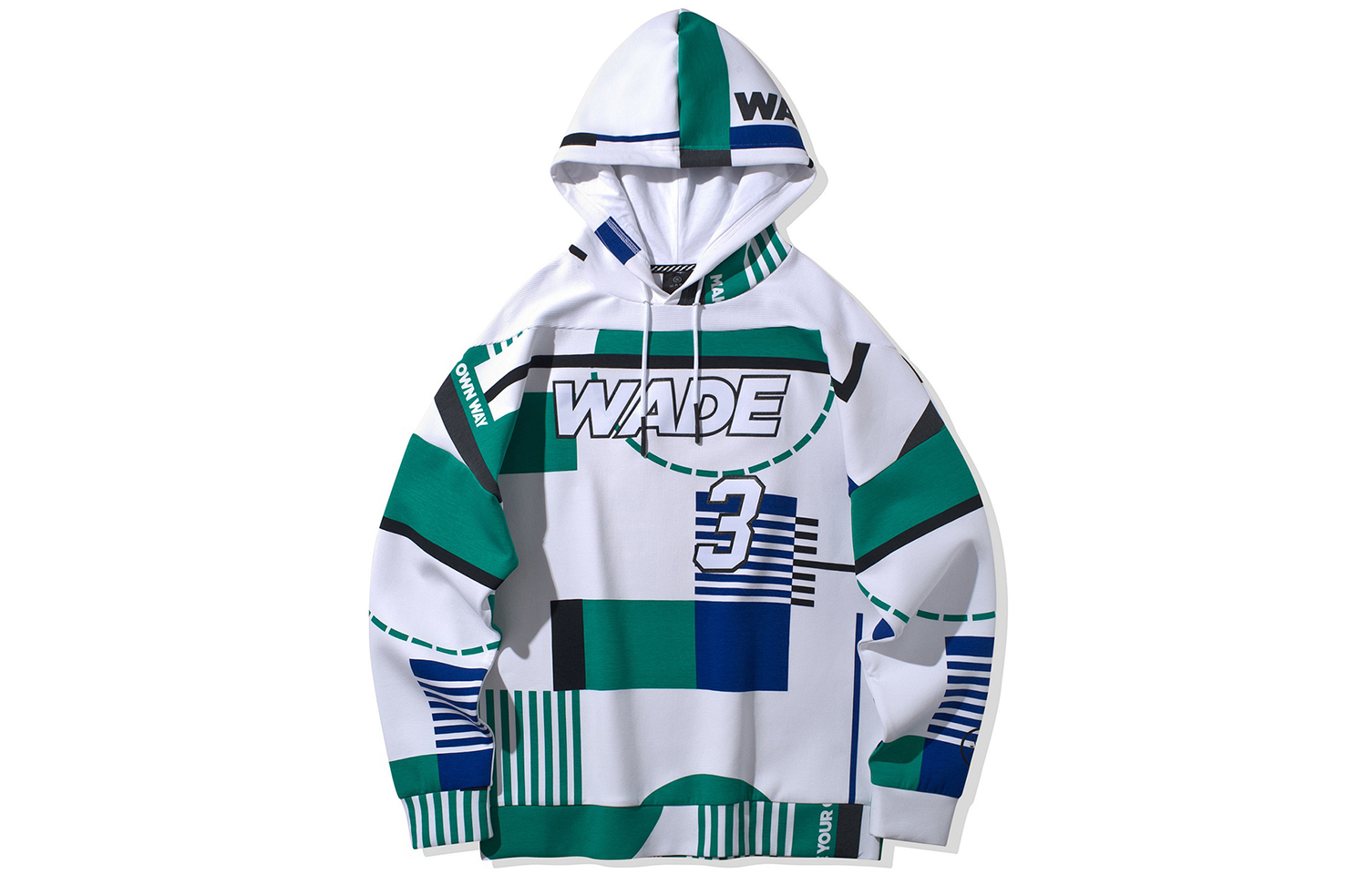 Li-Ning Wade Series Pullover Casual Sports Sweatshirt White - AWDQ211-2