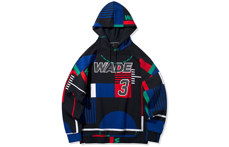 Li-Ning Wade Series Pullover Casual Sports Sweatshirt Black () AWDQ211-1