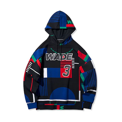 Li-Ning Wade Series Pullover Casual Sports Sweatshirt Black () AWDQ211-1