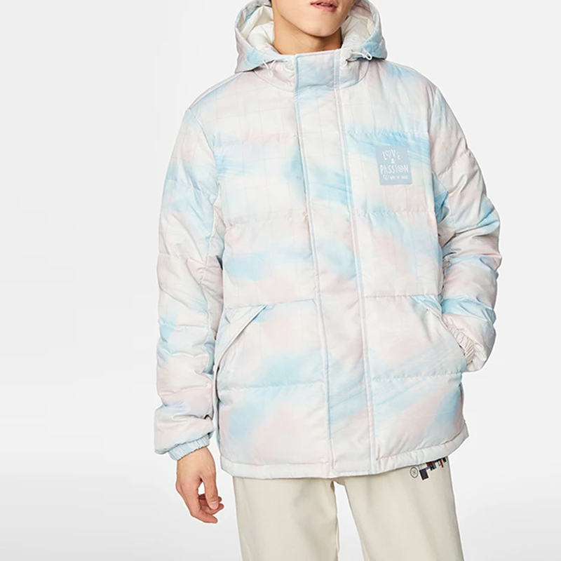 Purchase Li-Ning Wade Jaket Pendek Bulu Reflektif Cream Unisex Musim Dingin. AYMR511-1