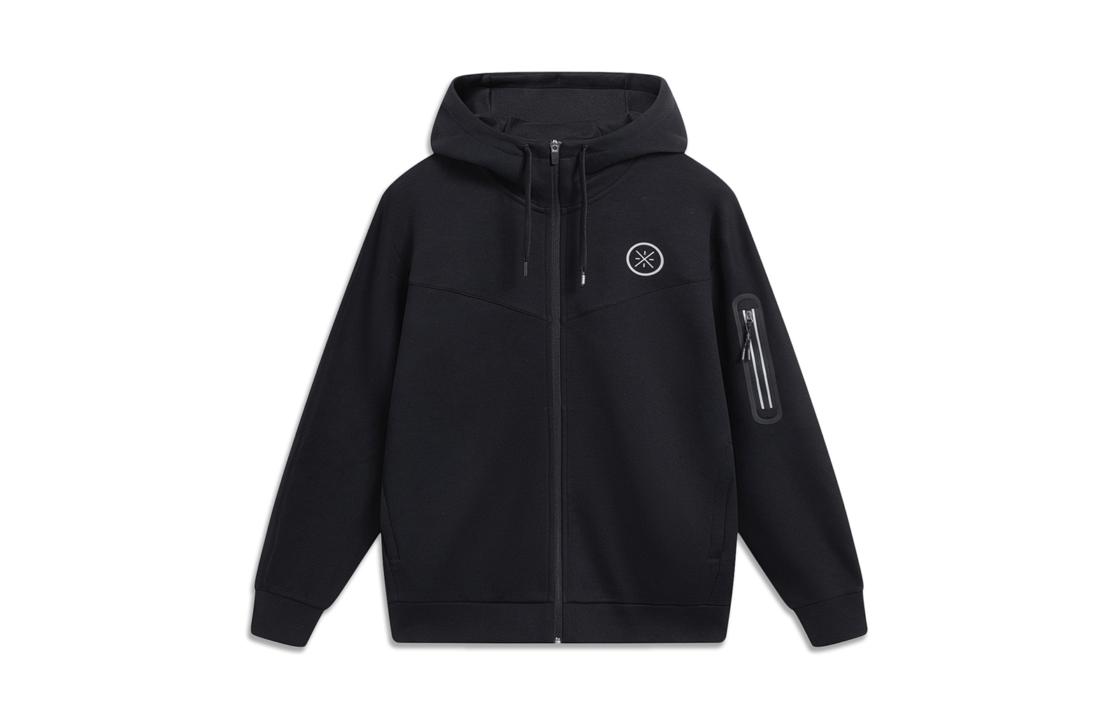 Li-Ning Wade Series Solid Print Loose Knit Hoodie Black AWDT145-1