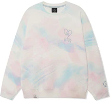 Li-Ning Wade Series Tie-Dye Crewneck Sweatshirt White Unisex秋季 AMBR103-1 Li-Ning Wade Series Tie-Dye Crewneck Sweatshirt White Unisex秋季 AMBR103-1